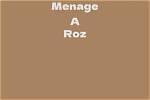 Menage Roz Net Worth