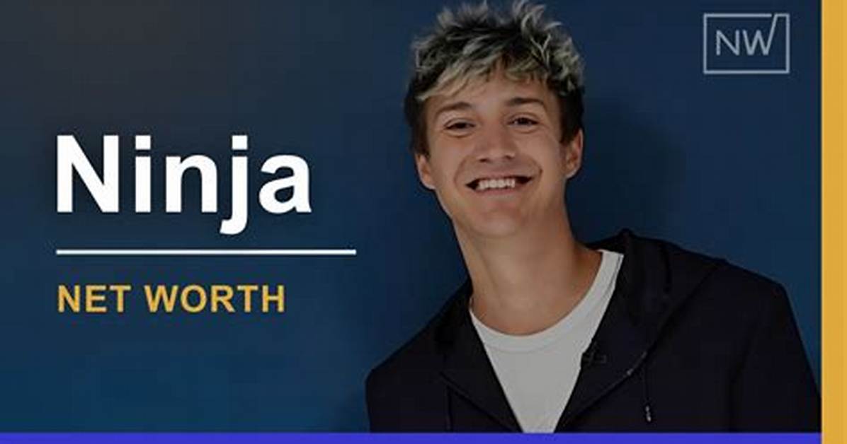 Ninja Man Net Worth