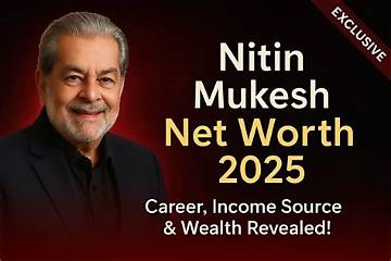 Nitin Mukesh Net Worth