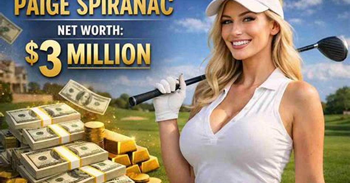 Paige Spiranac Net Worth