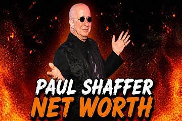 Paul Shaffer Net Worth