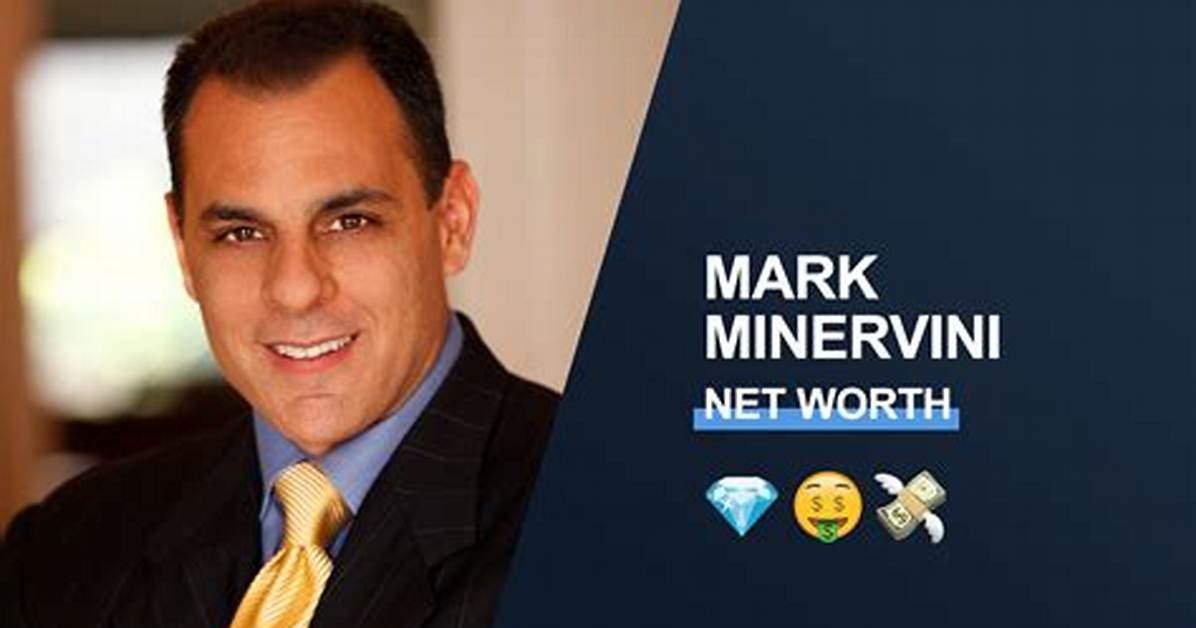 Richie Minervini Net Worth