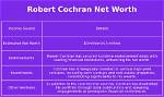 Robert Cochran Net Worth