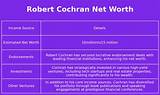 Robert Cochran Net Worth