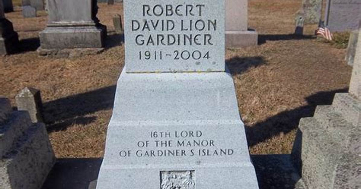 Robert David Lion Gardiner Net Worth
