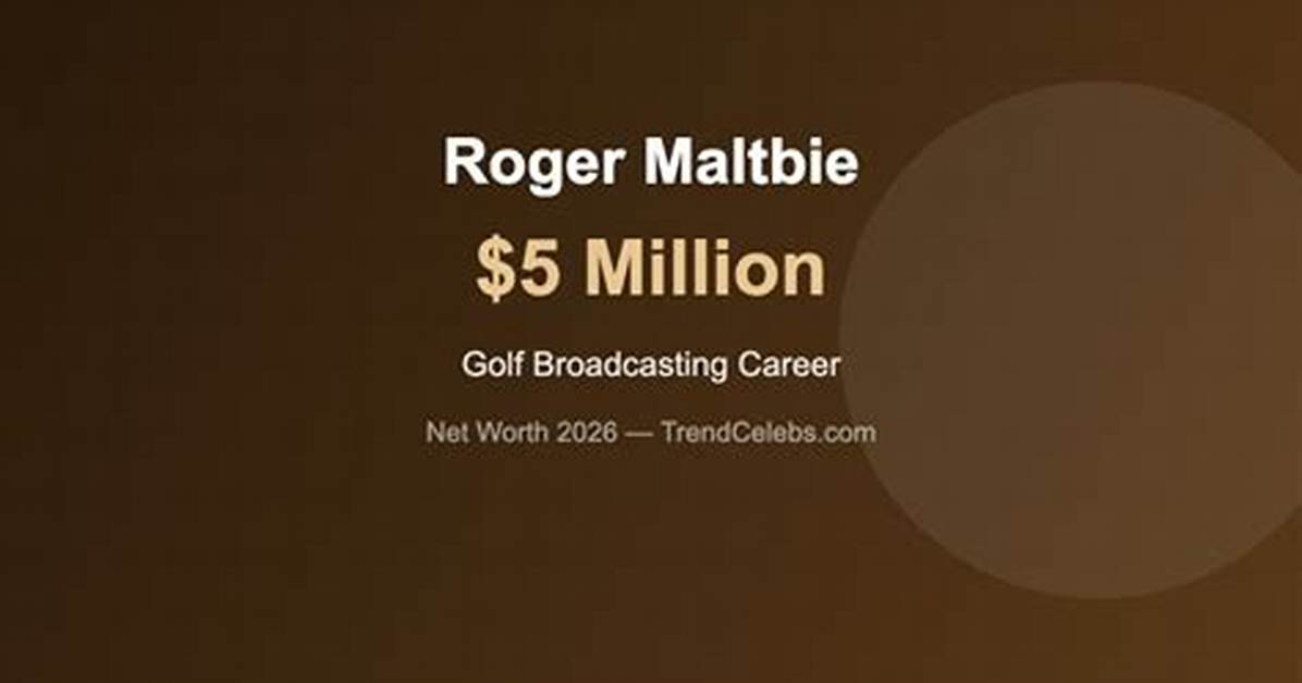 Roger Maltbie Net Worth