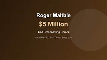 Roger Maltbie Net Worth