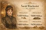 Sarah Winchester Net Worth