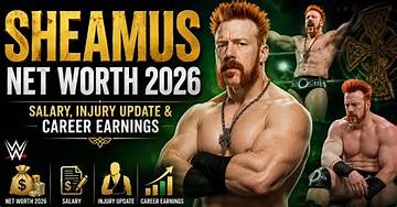 Sheamus Net Worth