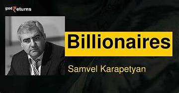 Sos Karapetyan Net Worth
