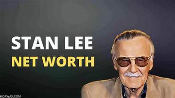 Stan Lee Rice Net Worth