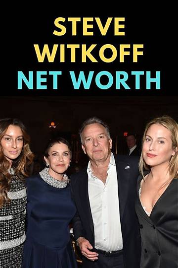 Steve Witkoff Net Worth