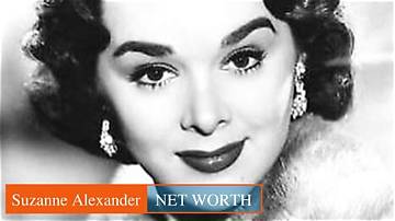 Suzanne Alexander Net Worth