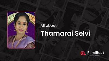 Thamarai Net Worth