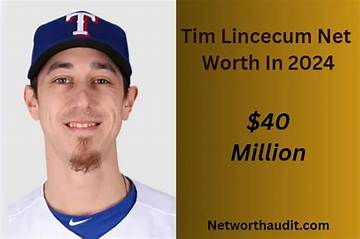 Tim Lincecum Net Worth