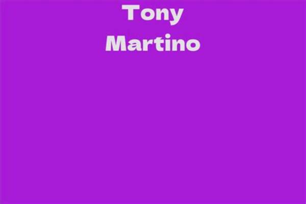 Tony Martino Net Worth