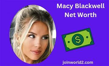 Tracy Elizabeth Blackwell Net Worth