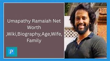 Umapathy Net Worth