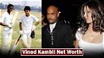 Vinod Kambli Net Worth
