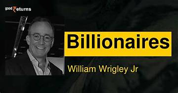 William Wrigley Jr Net Worth