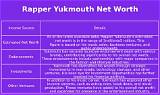 Yukmouth Net Worth